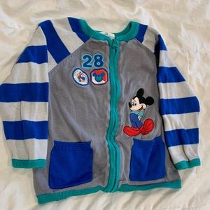 Mickey zip sweater